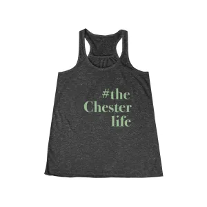 #thechesterlife Women's Flowy Racerback Tank Top