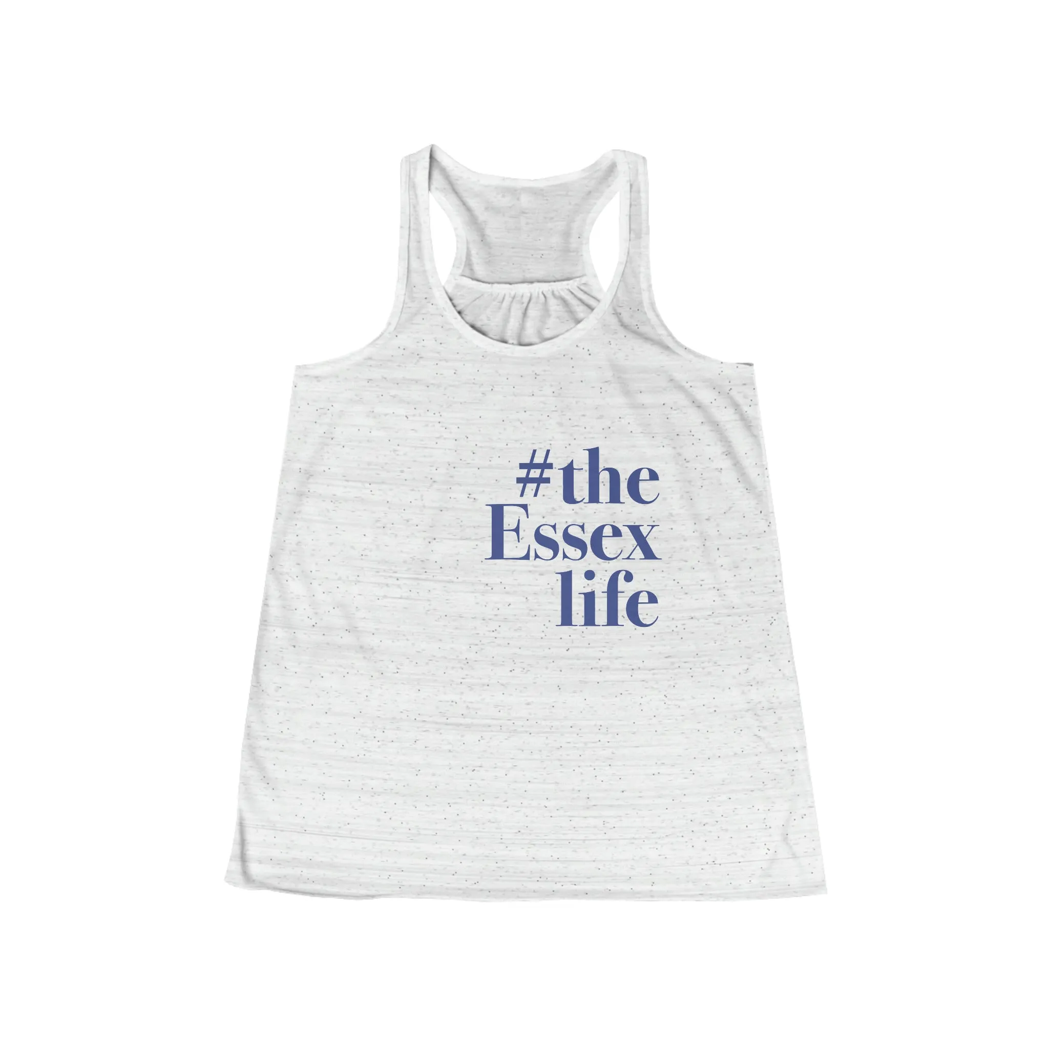 #theessexlife Women's Flowy Racerback Tank