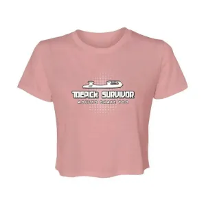 Toepick Survivor Women’s Flowy Cropped Tee