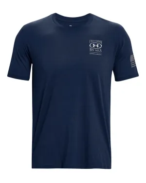 Under Armour Mens Freedom By Sea Short Sleeve T-Shirt