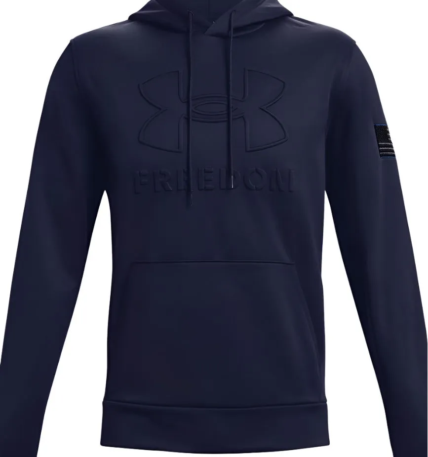 Under Armour Mens UA Freedom Emboss Hoodie Sweatshirt