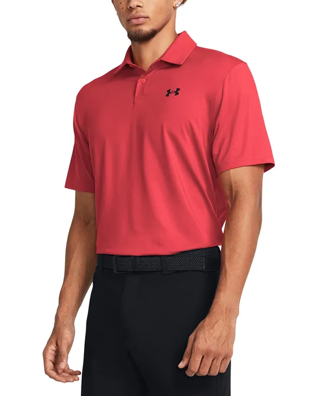 Under Armour Mens UA Tee To Green Short Sleeve Polo Shirt