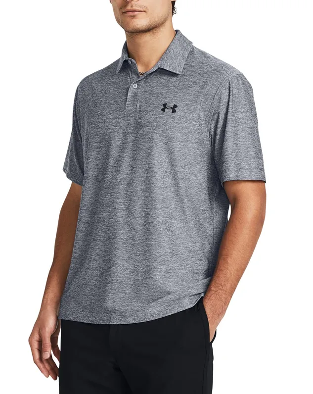 Under Armour Mens UA Tee To Green Short Sleeve Polo Shirt