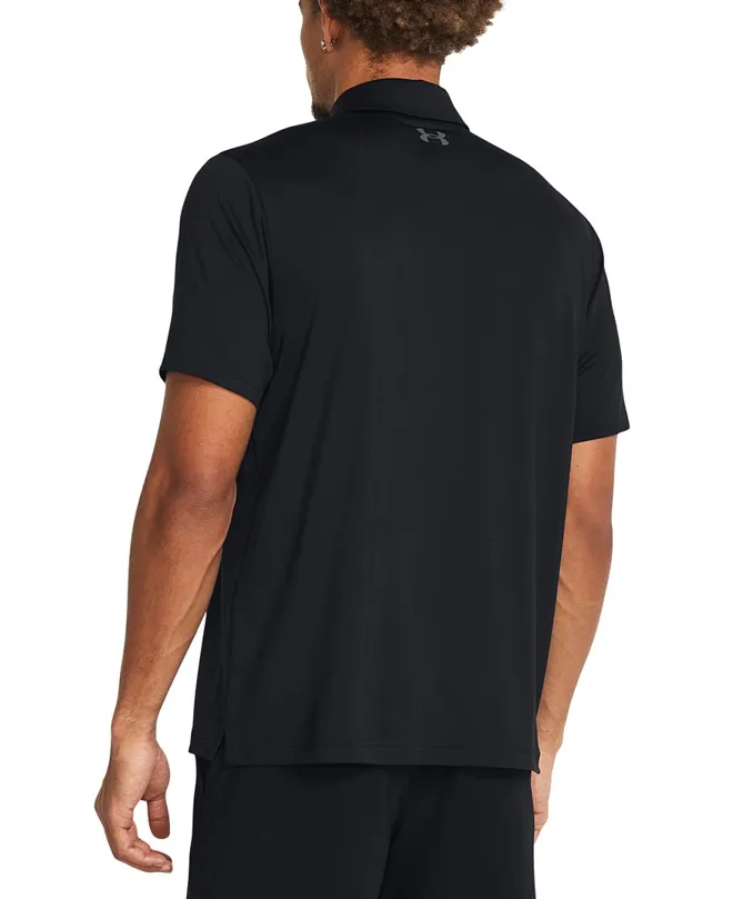 Under Armour Mens UA Tee To Green Short Sleeve Polo Shirt