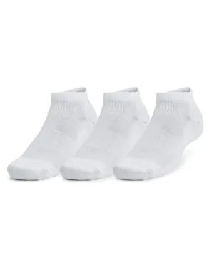 Under Armour Mens UA Training Cotton Low Cut Socks - 3 Pack