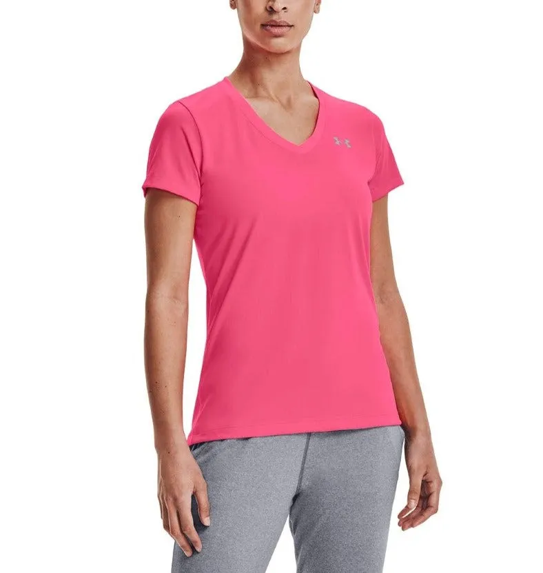 Under Armour Womens UA Tech V-Neck Short Sleeve T-Shirt