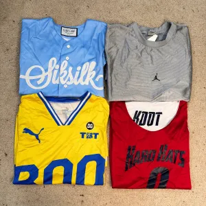 #VV221 Pro Sports Jerseys Mix Brands 35 PCs