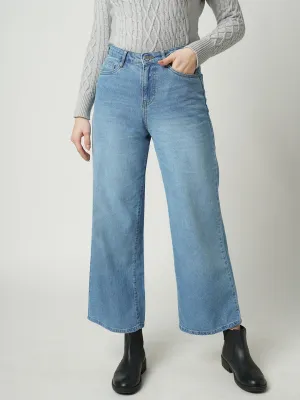 Women High-Rise Super Wide Leg Jeans